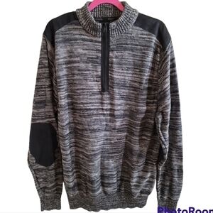 Harley-Davidson Elbow Patch Sweater XL Logo on Back